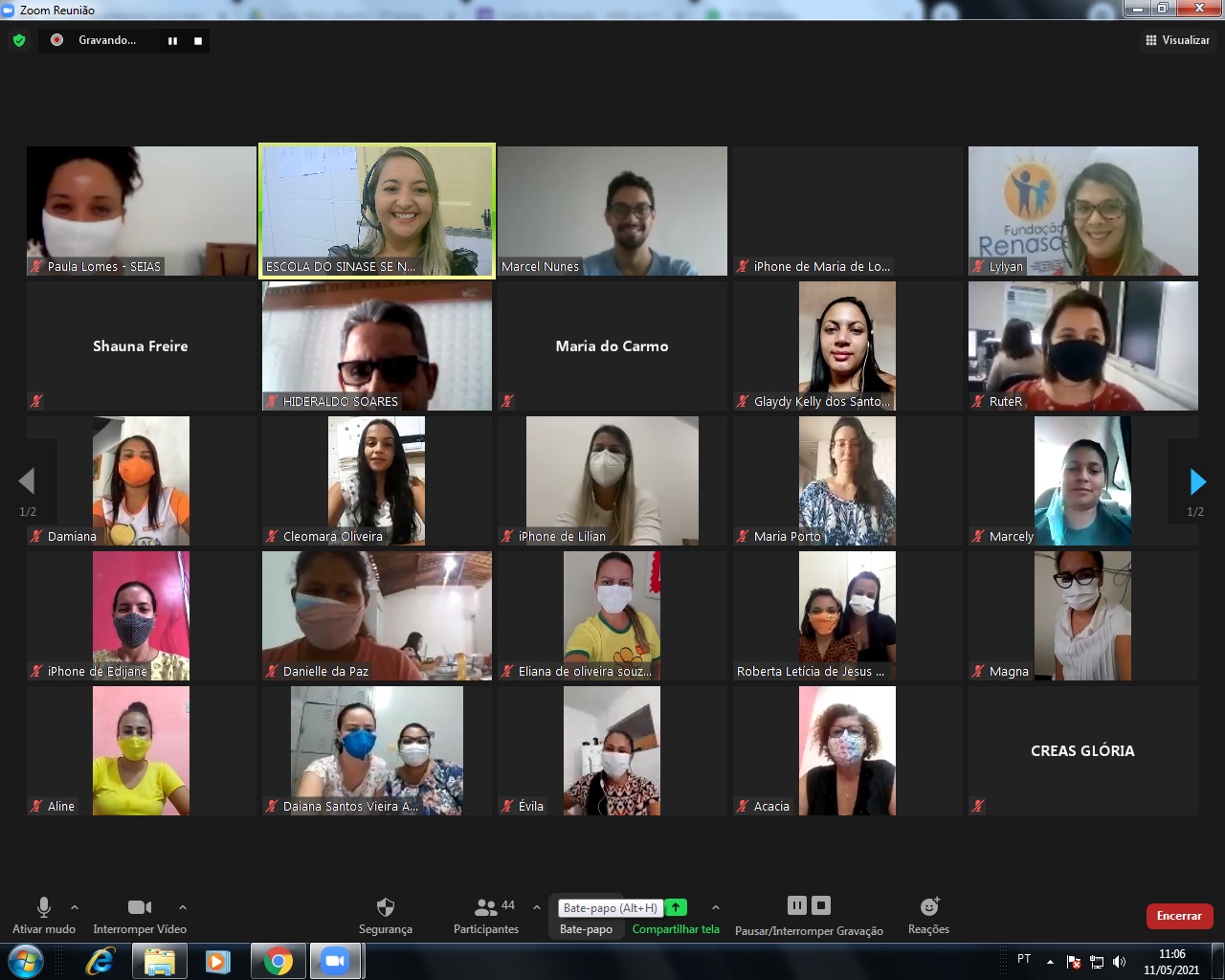 Fundação Renascer inicia 3ª turma de capacitação para técnicos de medidas socioeducativas em meio aberto