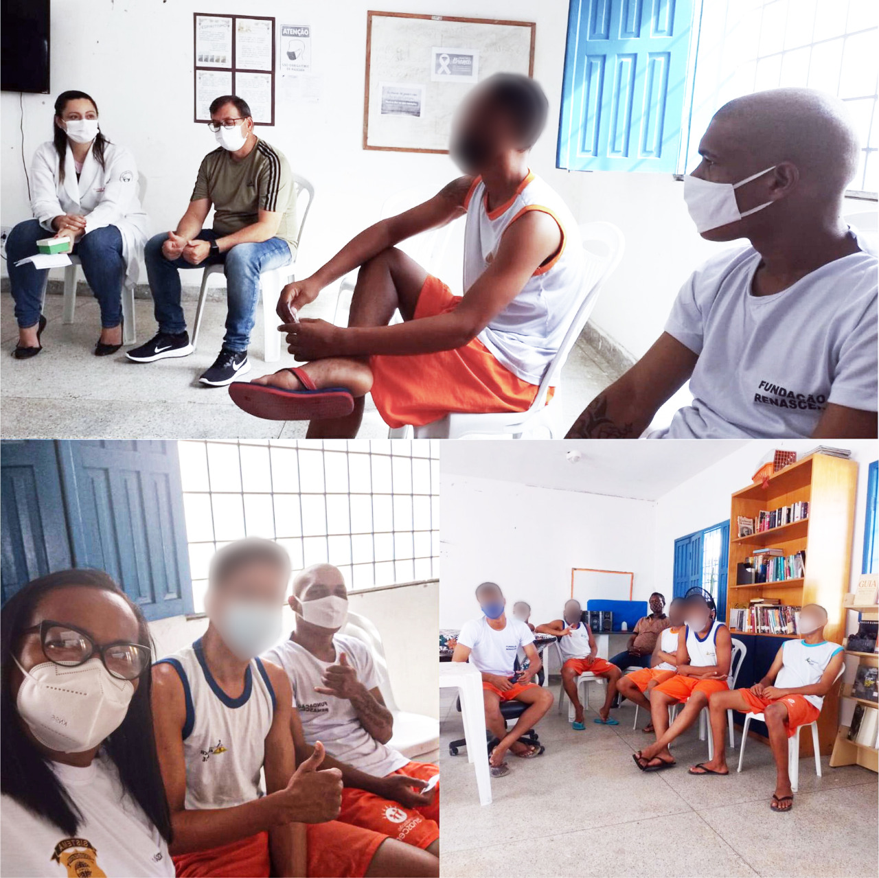 Fundação Renascer promove atividade alusiva ao Janeiro Branco para adolescentes, colaboradores e familiares