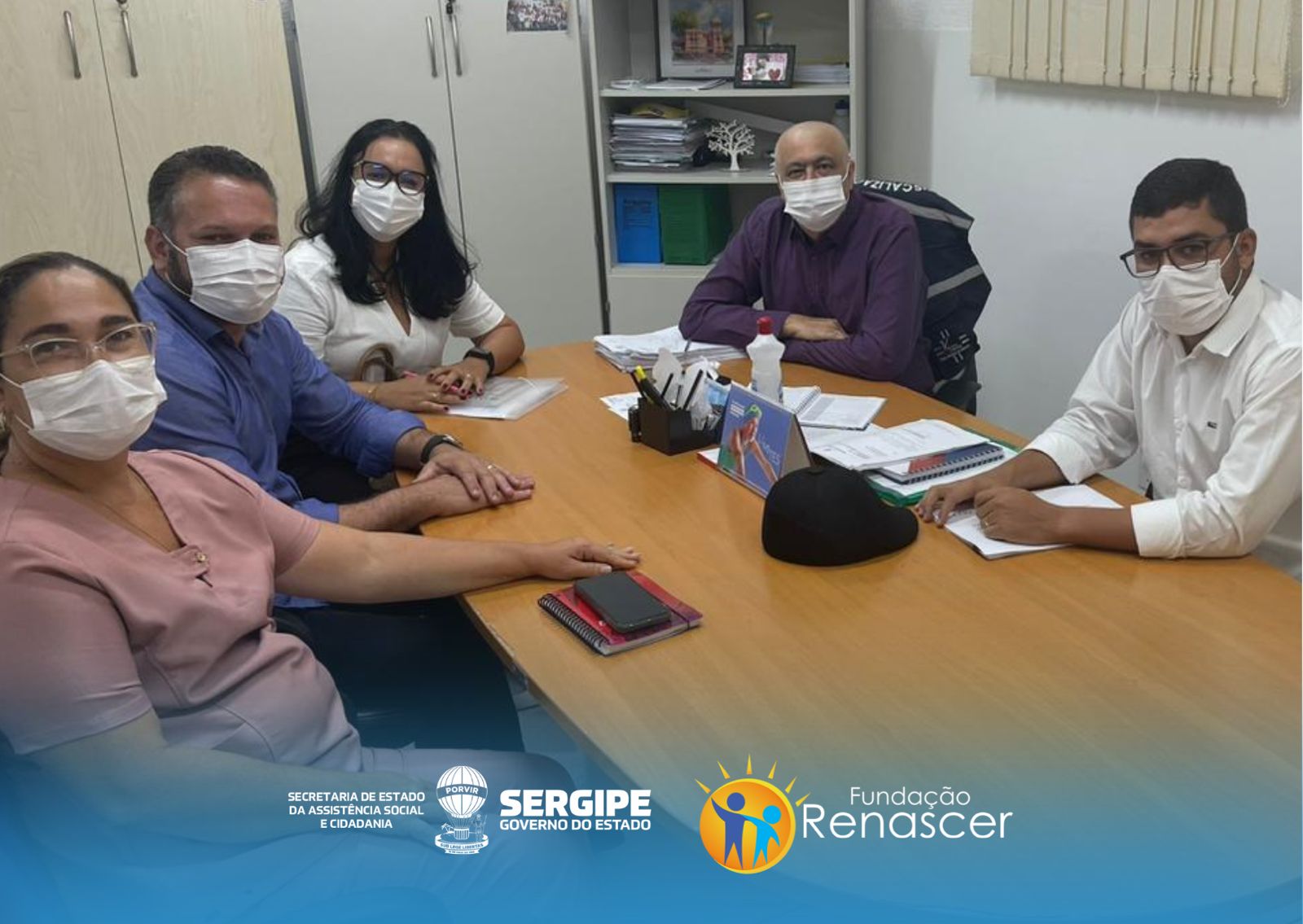 Fundação Renascer firma parceria com a Secretaria de Saúde do Municipal de Nossa Senhora do Socorro