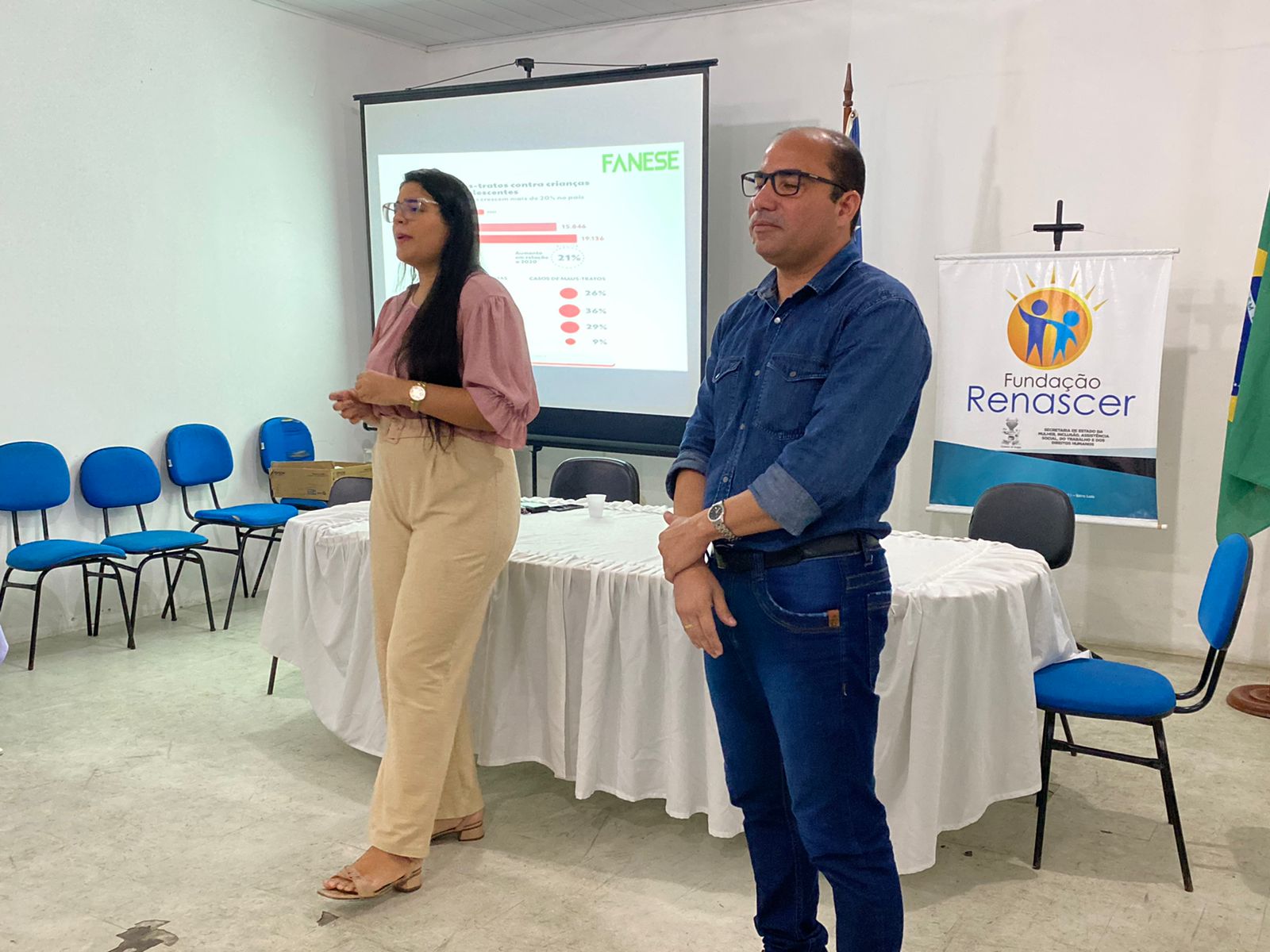 Alunos da Fanese ministram palestra sobre Violência Doméstica e Familiar