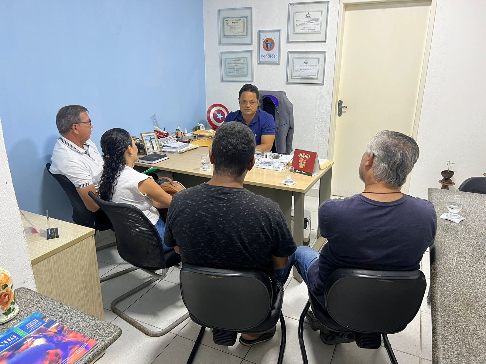 Presidente da Fundação Renascer recebe Sindicatos dos Assistentes Sociais e de Psicologia para aprimorar o trabalho no Sistema Socioeducativo em Sergipe