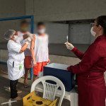 Socioeducandos da Fundação Renascer recebem imunização contra Covid-19 e H1N1